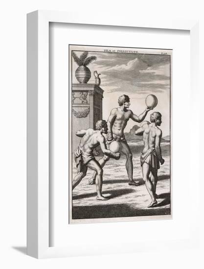 Athletes Playing Handball-Suetonius-Framed Photographic Print