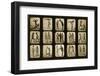 Athletes Posturing, from the 'Animal Locomotion' Series, C.1881-Eadweard Muybridge-Framed Photographic Print