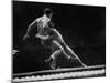 Athletes Wrestling at 1952 Olympics-null-Mounted Photographic Print