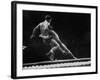 Athletes Wrestling at 1952 Olympics-null-Framed Photographic Print