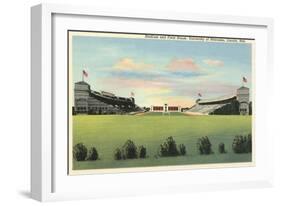 Athletic Field, University of Nebraska-null-Framed Art Print