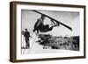 Athletic Skier-null-Framed Photographic Print