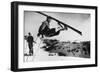 Athletic Skier-null-Framed Photographic Print