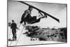 Athletic Skier-null-Mounted Photographic Print