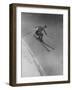 Athletic Skier-null-Framed Photographic Print