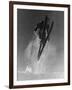 Athletic Skier-null-Framed Photographic Print