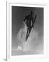 Athletic Skier-null-Framed Photographic Print