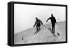 Athletic Skiers-null-Framed Stretched Canvas