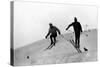 Athletic Skiers-null-Stretched Canvas