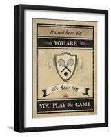 Athletic Wisdom - Big-The Vintage Collection-Framed Giclee Print