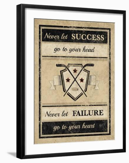 Athletic Wisdom - Success-The Vintage Collection-Framed Giclee Print