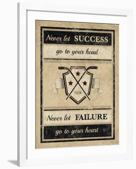 Athletic Wisdom - Success-The Vintage Collection-Framed Giclee Print