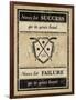 Athletic Wisdom - Success-The Vintage Collection-Framed Giclee Print