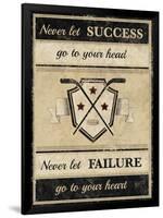 Athletic Wisdom - Success-The Vintage Collection-Framed Giclee Print