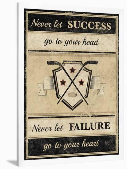 Athletic Wisdom - Success-The Vintage Collection-Framed Giclee Print