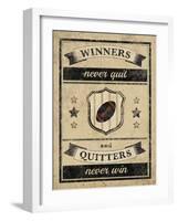 Athletic Wisdom - Win-The Vintage Collection-Framed Giclee Print