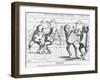 Athletics, 1869-George Du Maurier-Framed Giclee Print