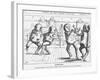 Athletics, 1869-George Du Maurier-Framed Giclee Print