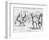 Athletics, 1869-George Du Maurier-Framed Giclee Print