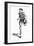 Athletics: Runner, c1900-null-Framed Premium Giclee Print