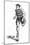 Athletics: Runner, c1900-null-Mounted Premium Giclee Print