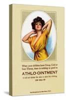 Athlo - Ointment for Croup, Cold or Sore Throat-null-Stretched Canvas