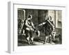 Athos Handing Sword to Comminges, Illustration for Chapter LXXXIII of Twenty Years After-Alexandre Dumas-Framed Giclee Print