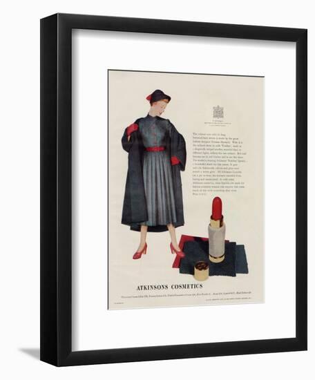 Atkinson's Cosmetics-null-Framed Art Print