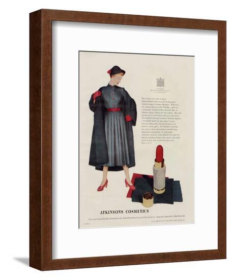 Atkinson's Cosmetics--Framed Art Print