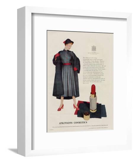 Atkinson's Cosmetics--Framed Art Print
