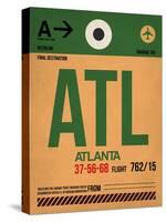 ATL Atlanta Luggage Tag 1-NaxArt-Stretched Canvas