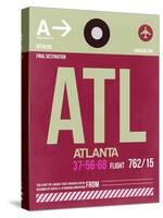 ATL Atlanta Luggage Tag 2-NaxArt-Stretched Canvas