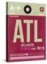 ATL Atlanta Luggage Tag 2-NaxArt-Stretched Canvas