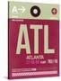 ATL Atlanta Luggage Tag 2-NaxArt-Stretched Canvas