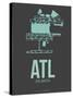 Atl Atlanta Poster 2-NaxArt-Stretched Canvas