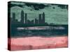 Atlanta Abstract Skyline I-Emma Moore-Stretched Canvas