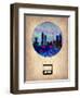 Atlanta Air Balloon-NaxArt-Framed Art Print