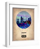 Atlanta Air Balloon-NaxArt-Framed Art Print