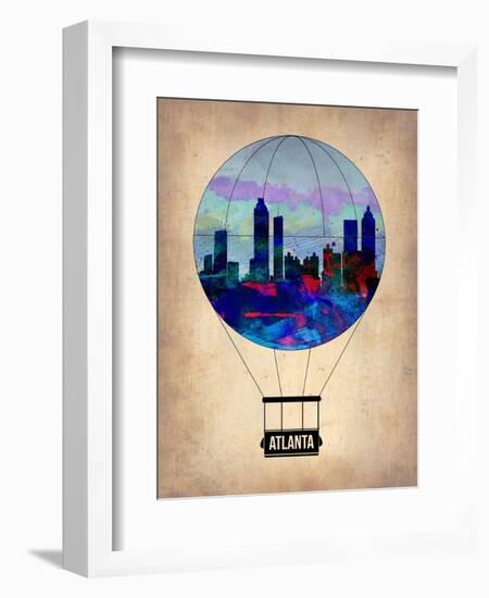 Atlanta Air Balloon-NaxArt-Framed Art Print