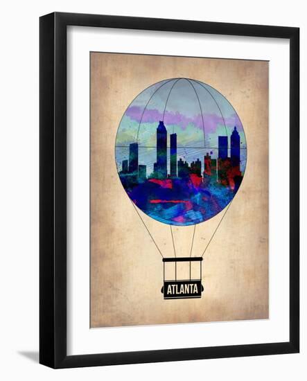 Atlanta Air Balloon-NaxArt-Framed Art Print