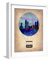 Atlanta Air Balloon-NaxArt-Framed Art Print