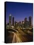 Atlanta at Dusk-James Randklev-Stretched Canvas