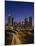 Atlanta at Dusk-James Randklev-Mounted Photographic Print