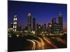 Atlanta at Dusk-James Randklev-Mounted Photographic Print