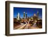 Atlanta Downtown Skyline during Twilight Blue Hour-Rob Hainer-Framed Photographic Print