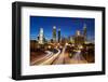 Atlanta Downtown Skyline during Twilight Blue Hour-Rob Hainer-Framed Photographic Print