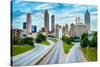 Atlanta Downtown Skyline-Rob Hainer-Stretched Canvas