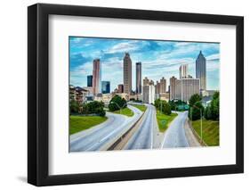 Atlanta Downtown Skyline-Rob Hainer-Framed Photographic Print