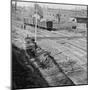 Atlanta, GA, Depot Destroyed on Sherman's Departure, Civil War-Lantern Press-Mounted Art Print