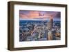 Atlanta, Georgia Downtown Aerial View.-SeanPavonePhoto-Framed Photographic Print